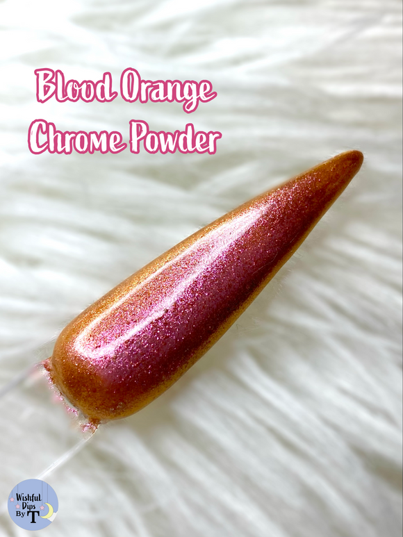 Blood Orange Chrome Powder